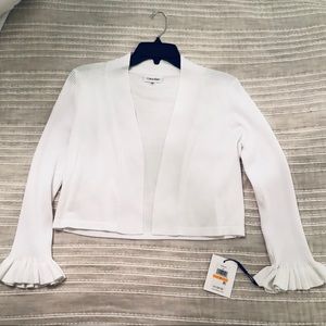 Calvin Klein sweater shrug!